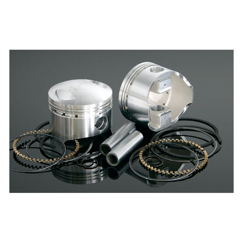 WISECO, 1340CC SHOVEL PISTON KIT. STD FORGED HIGH COMPRESSION WISECO P 913007