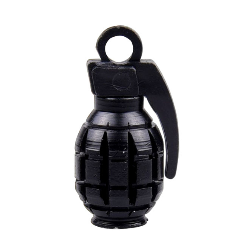 TRIK TOPZ, HAND GRENADE LICENSE PLATE MOUNTS. BLACK LICENSE PLATE MOUN 913317