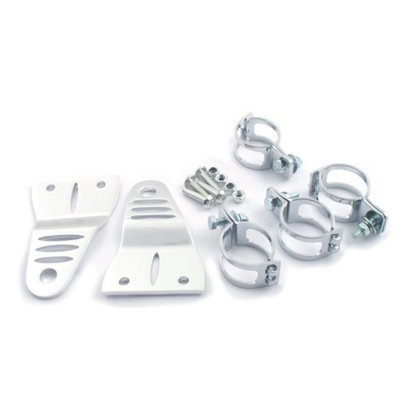 STRIKER, SLOTTED SIDE MOUNT HEADLAMP BRACKET ASSEMBLY. CLEAR FOR 35-38 913719