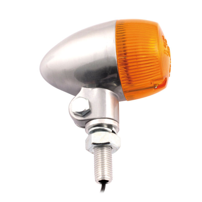 BULLET LIGHT TURN SIGNAL ECE APPR. POLISHED POLISHED ALUMINUM HOURING 913802