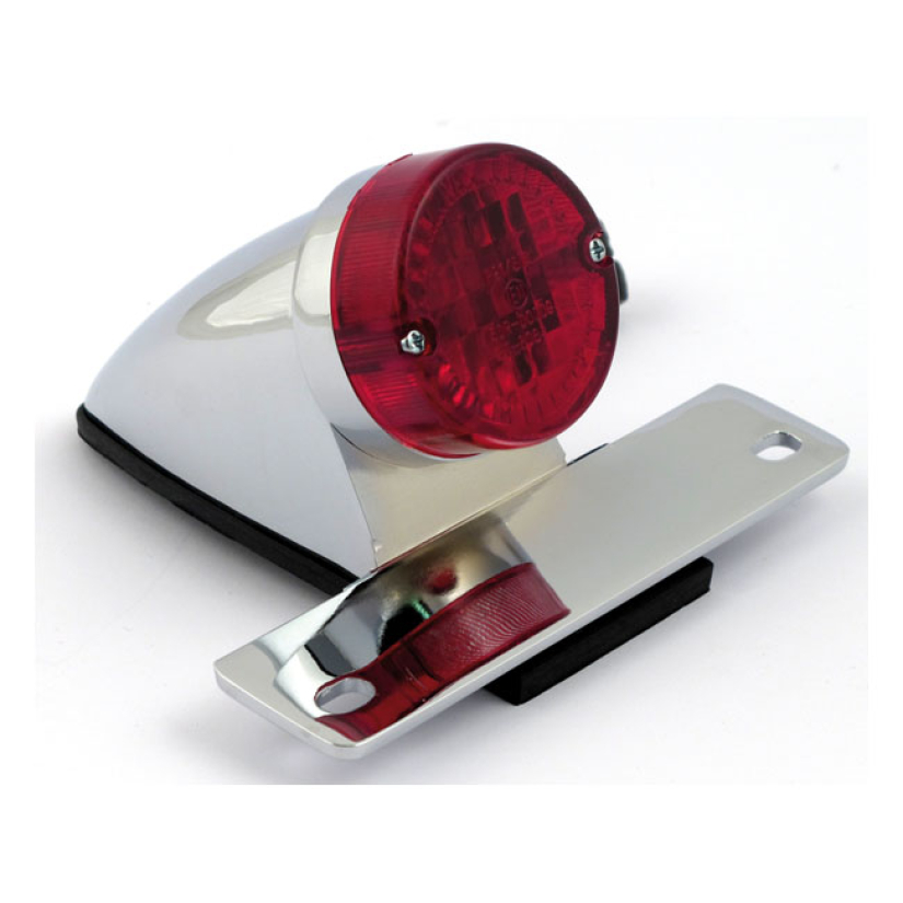 NEW SPARTO MINI TAILLIGHT. CHROME WITH ECE APPROVED LENS.  APPROX. DIM 913882