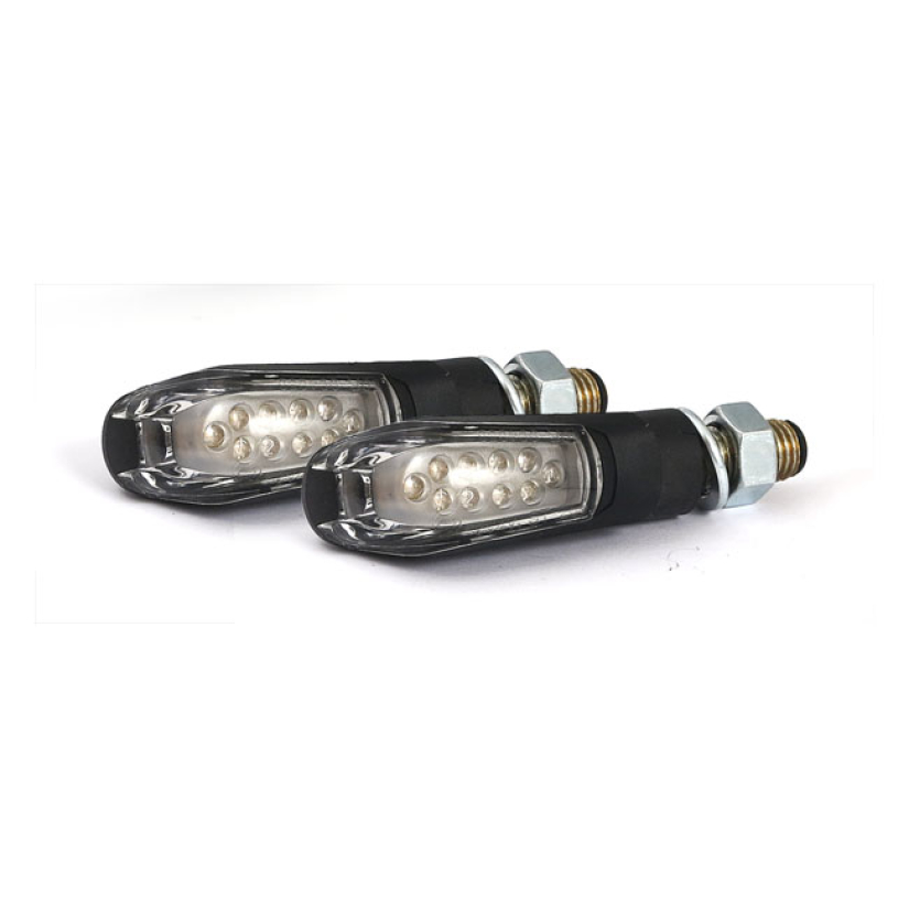 COUVER. LED TURN SIGNAL. BLACK BLACK; ABS PLASTIC BODY; ECE APPROVED L 914013