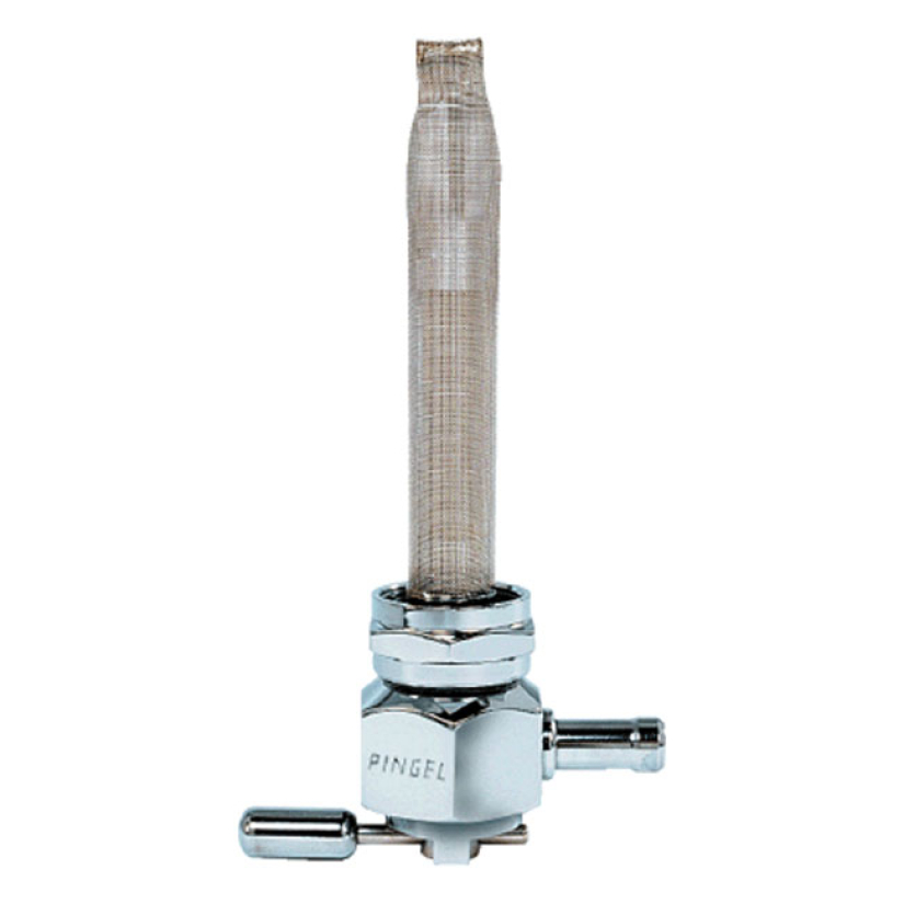 PINGEL POWER-FLO PETCOCK. HEX CHROME 914375