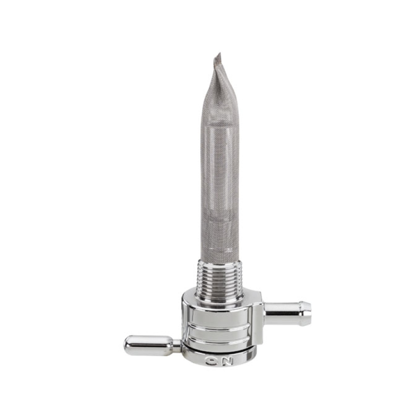 GOLAN, CLICK-SLICK PETOCK 3/8 NPT. CHROME STRAIGHT OUTLET.  CONSTRUCTE 914583