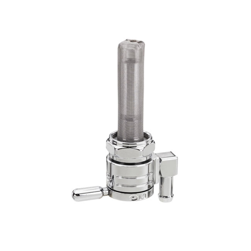 GOLAN, CLICK-SLICK PETOCK 22MM WITH NUT. CHROME DOWNWARD OUTLET.  CONS 914585