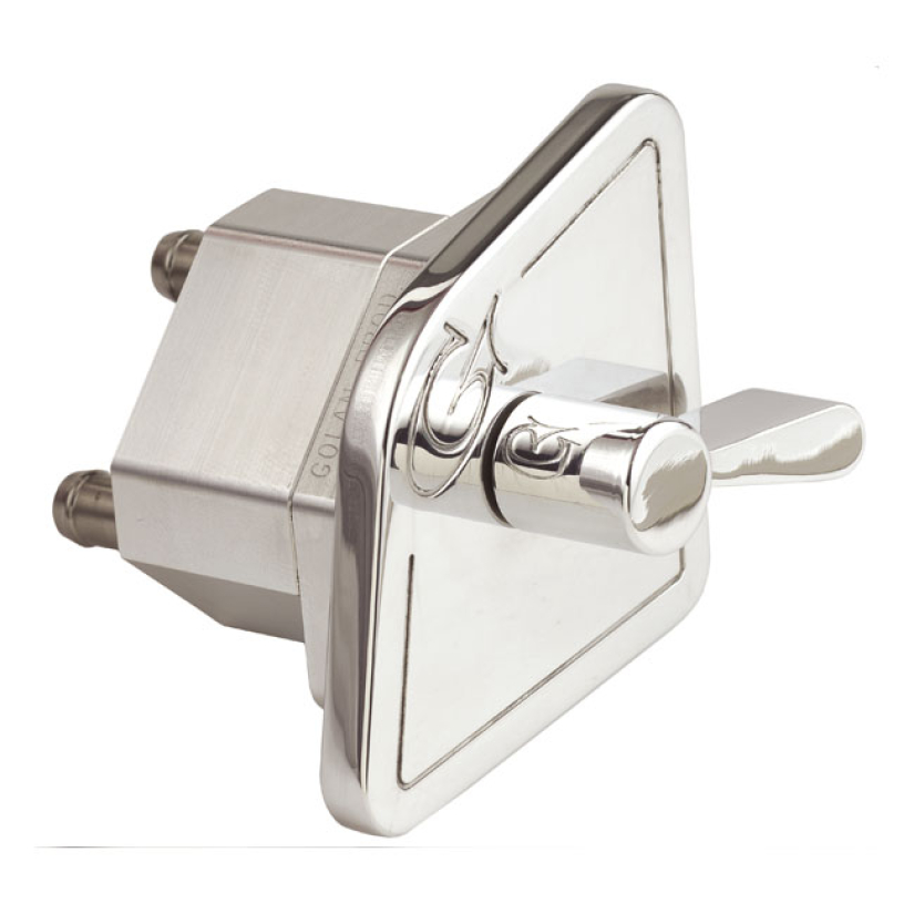 GOLAN, FUEL TANK SELECTOR POLISHED ALUMINUM THIS DEVICE WILL KEEP THE 914592
