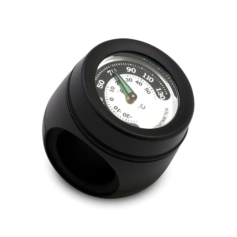 HANDLEBAR MOUNTED THERMOMETER, BLACK 915427