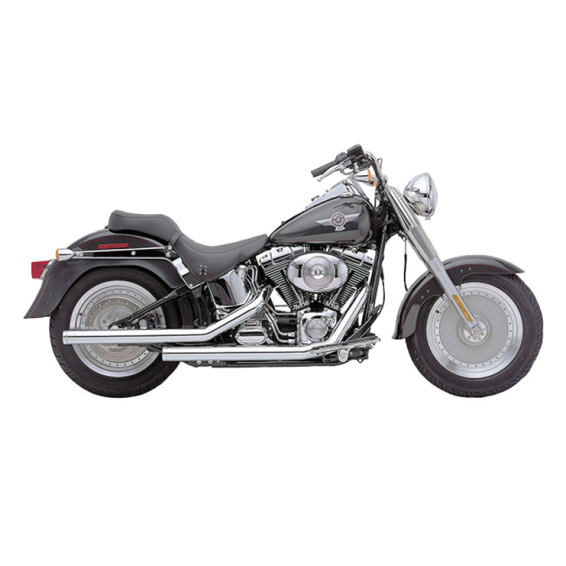 COBRA, DRAGSTERS EXHAUST SYSTEM CHROME; WITHOUT O2 SENSOR HOLES. A STE 915510