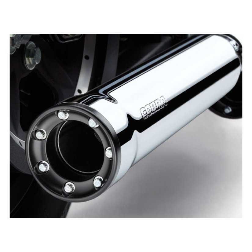 COBRA 3 INCH  SLIP-ONS RPT CHROME 915911