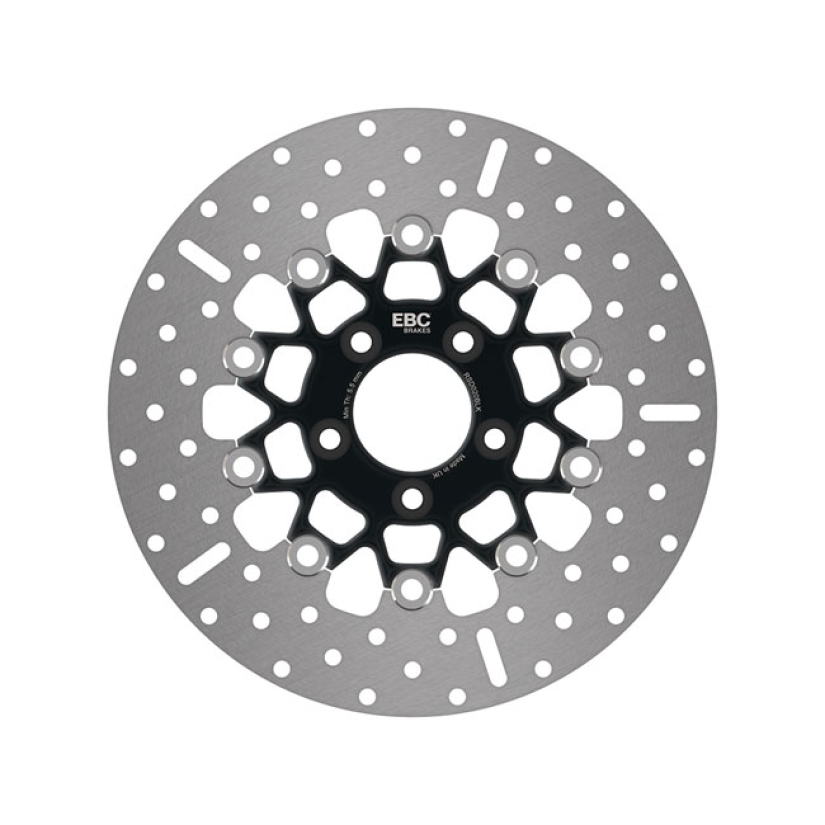 EBC BLACK FLOATING ROTOR REAR. WIDE. BLACK CENTER. ABE APPROVED. DIMEN 915939