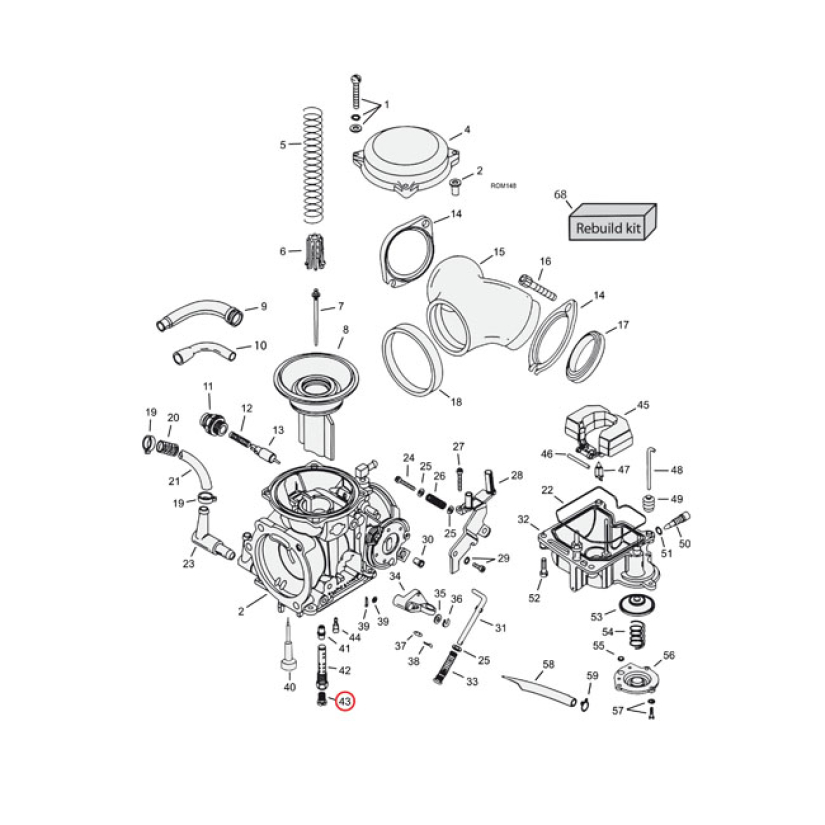 CVP, MAIN JET CV CARB .180 917080