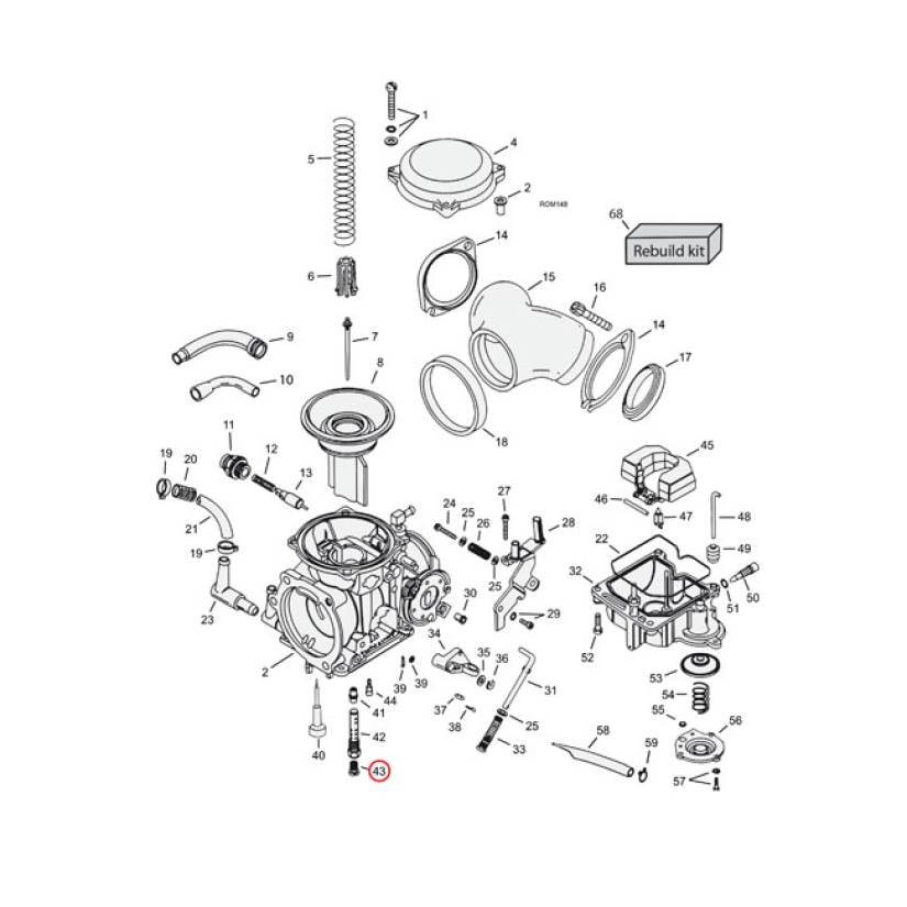 CVP, MAIN JET CV CARB .175 917086
