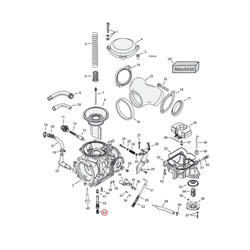 CVP, MAIN JET CV CARB .180 917087