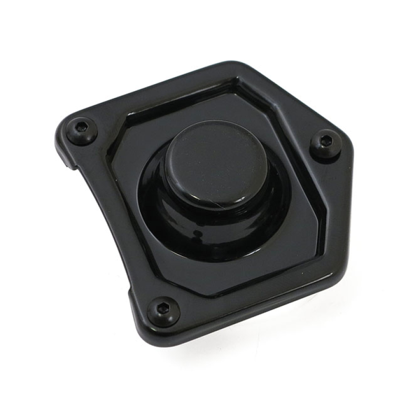 SOLENOID COVER. BLACK STOCK STYLE REPLACEMENT. 91-06 BIG TWIN (EXCL. 2 920338