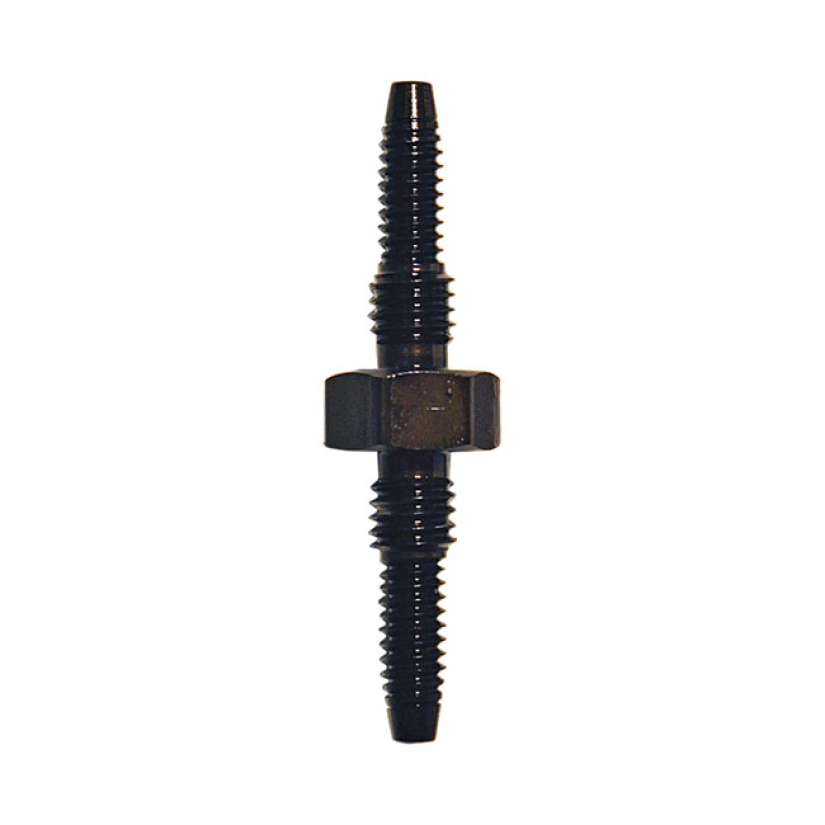 GOODRIDGE SNIPER 2 HOSE UNION, BLACK PLATED STEEL 920729