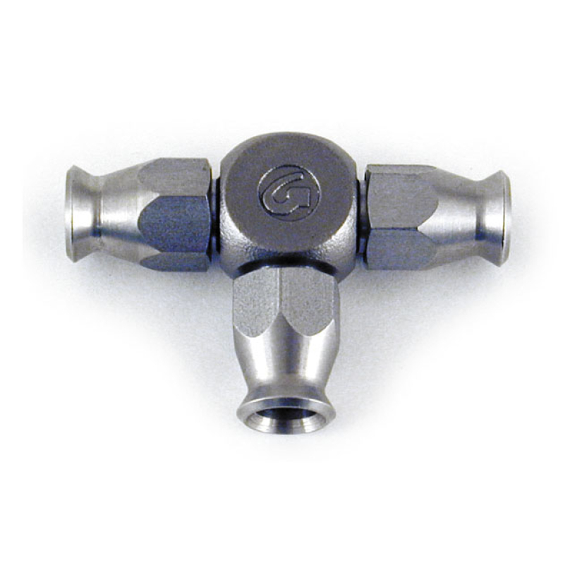 GOODRIDGE T-FITTING, 3 HOSE ENDS, SS 920837