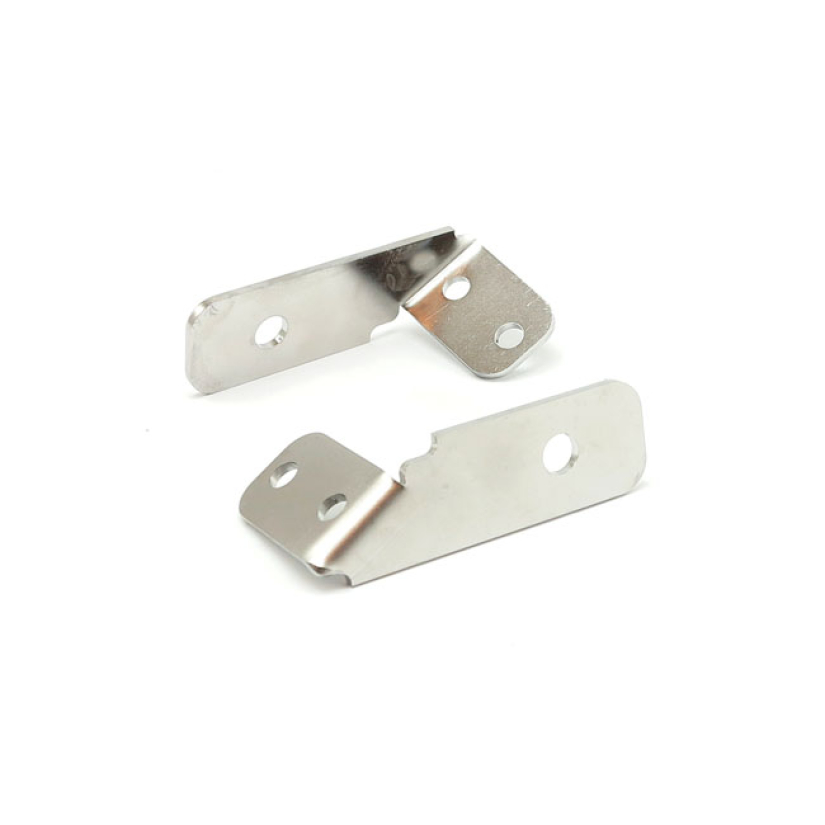 SADDLEBAG MOUNT BRACKET REPAIR SET 4MM THICK STAINLESS STEEL LEFT & RI 920943