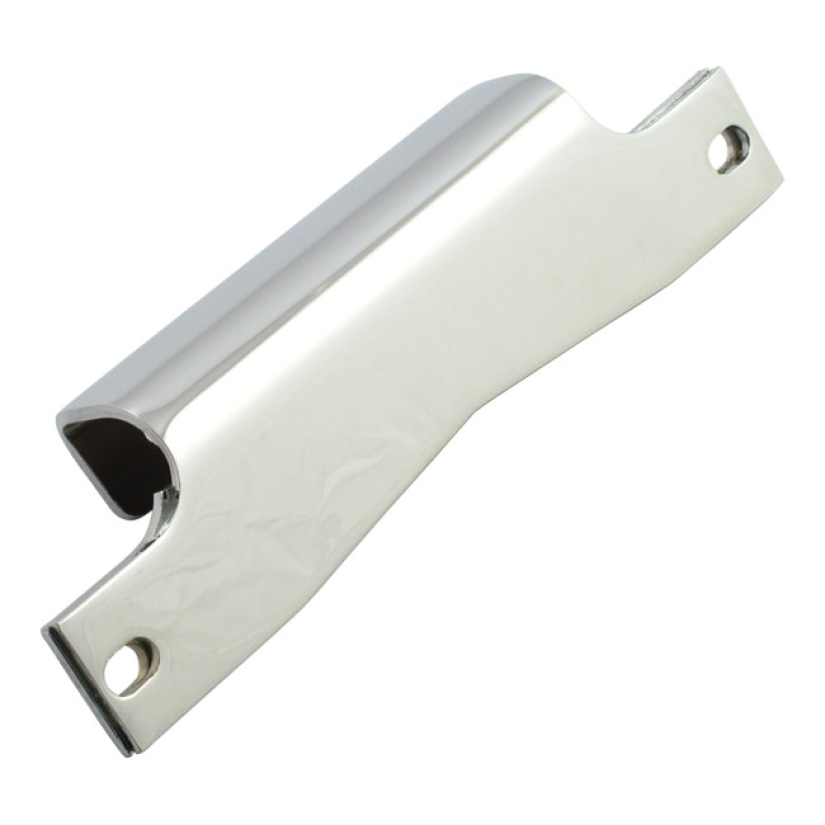 PAUGHCO, OIL TANK SUPPORT BRACKET. CHROME OEM REPLACEMENT REFERENCE 62 921012