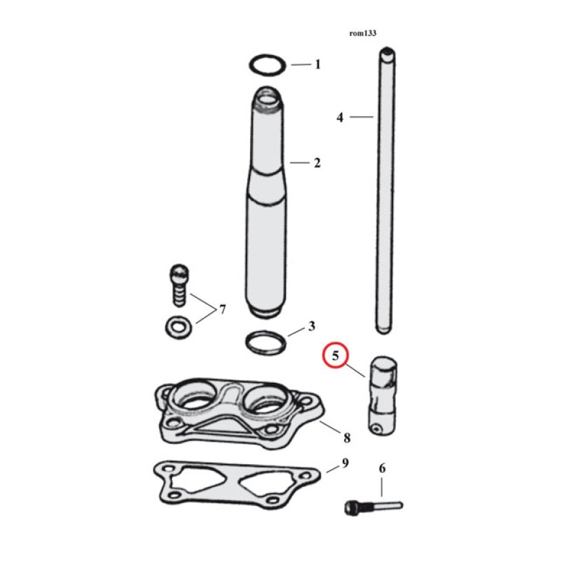 HYDRAULINOSTAJA TC 88 ( OEM 18538-99B) 921076