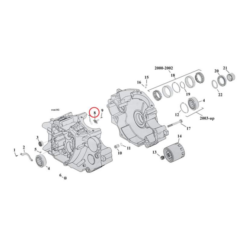 PISTON COOLING JET 921129