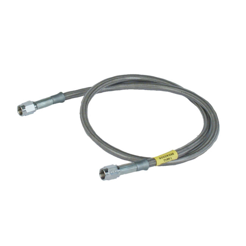 GOODRIDGE BRAKE LINE KIT CLEAR COATED STAINLESS, 30" LONG PRE-FABRICAT 921381