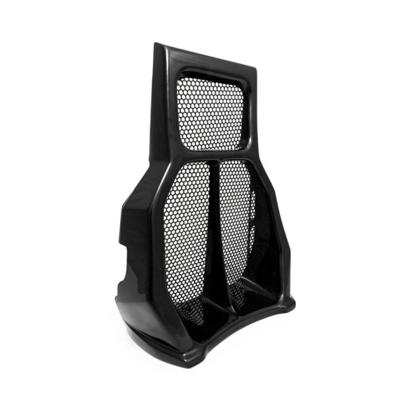 KILLER CUSTOM, ''AVENGER'' RADIATOR COVER COVERS THE STOCK RADIATOR; I 921584