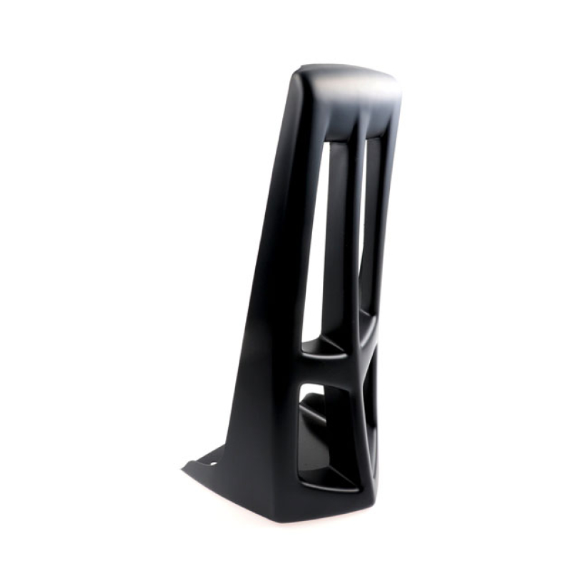 CULT-WERK, BUG SPOILER ''CUSTOM''. MATTE BLACK UNPAINTED MATTE BLACK F 921673