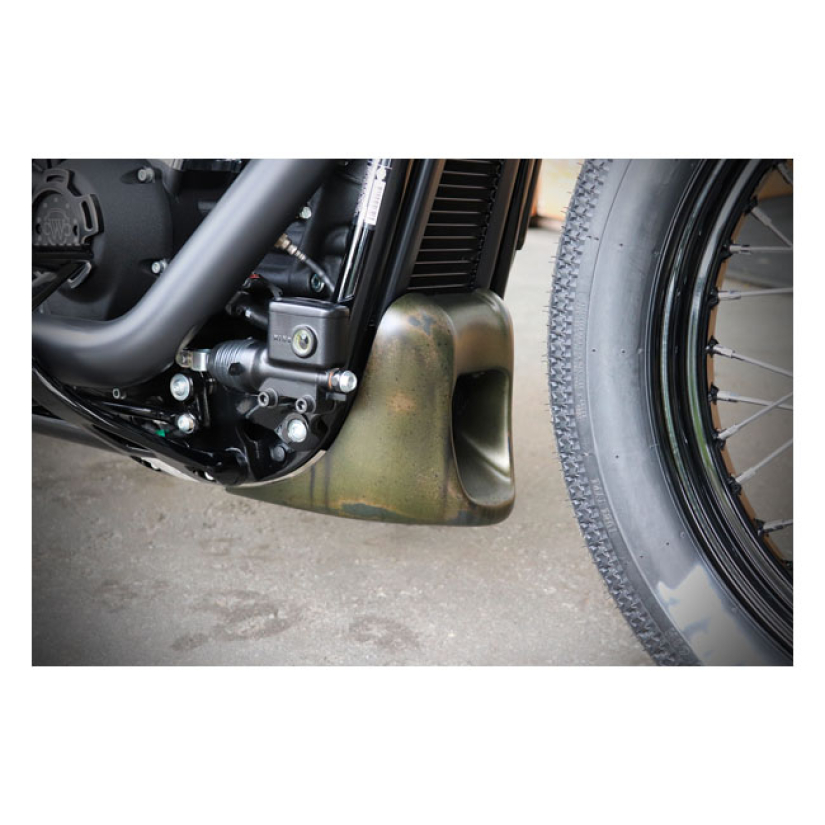 CULT-WERK, BUG SPOILER ''BOBBER''. MATTE BLACK UNPAINTED MATTE BLACK F 921678