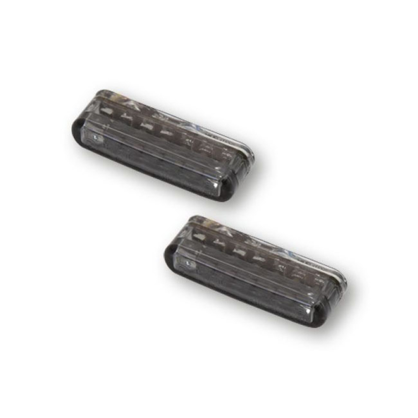 SHORTY TAILLIGHT/TURN SIGNAL COMBO. SMOKE LENS, ECE WITH REGULAR LEDS. 922133