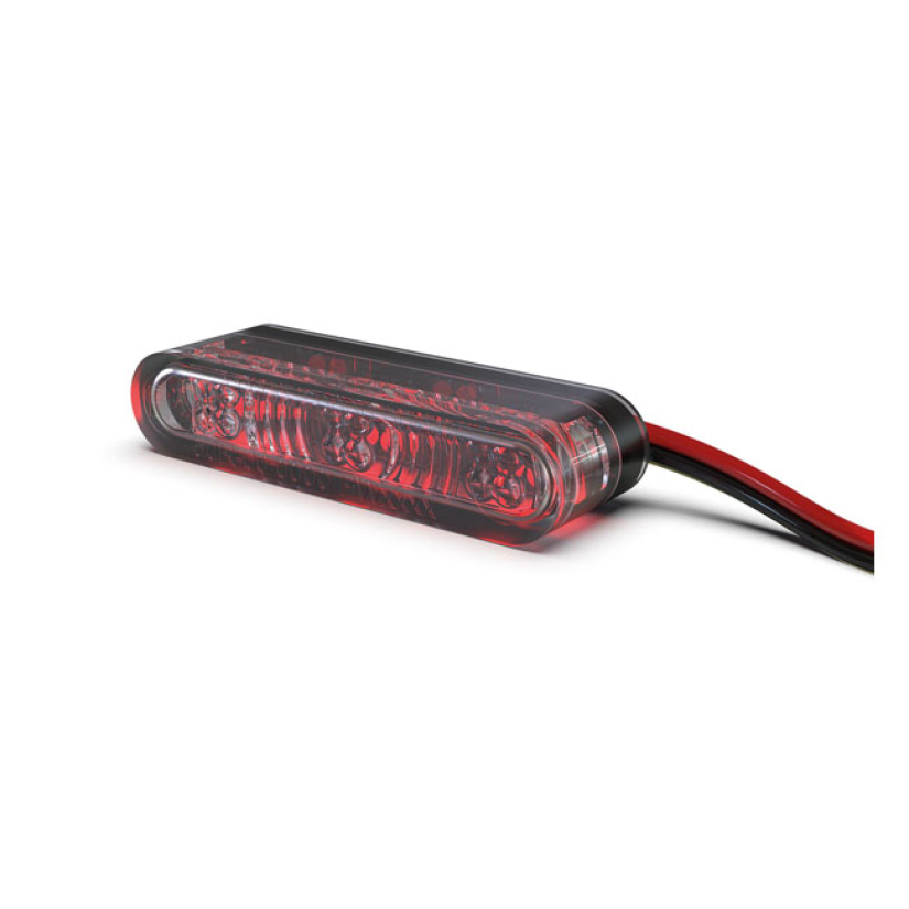 STAR-1MX PRO'', LED TAILLIGHT/TURN SIGNAL COMBO. ECE SMOKE LENS. SMALL 922219
