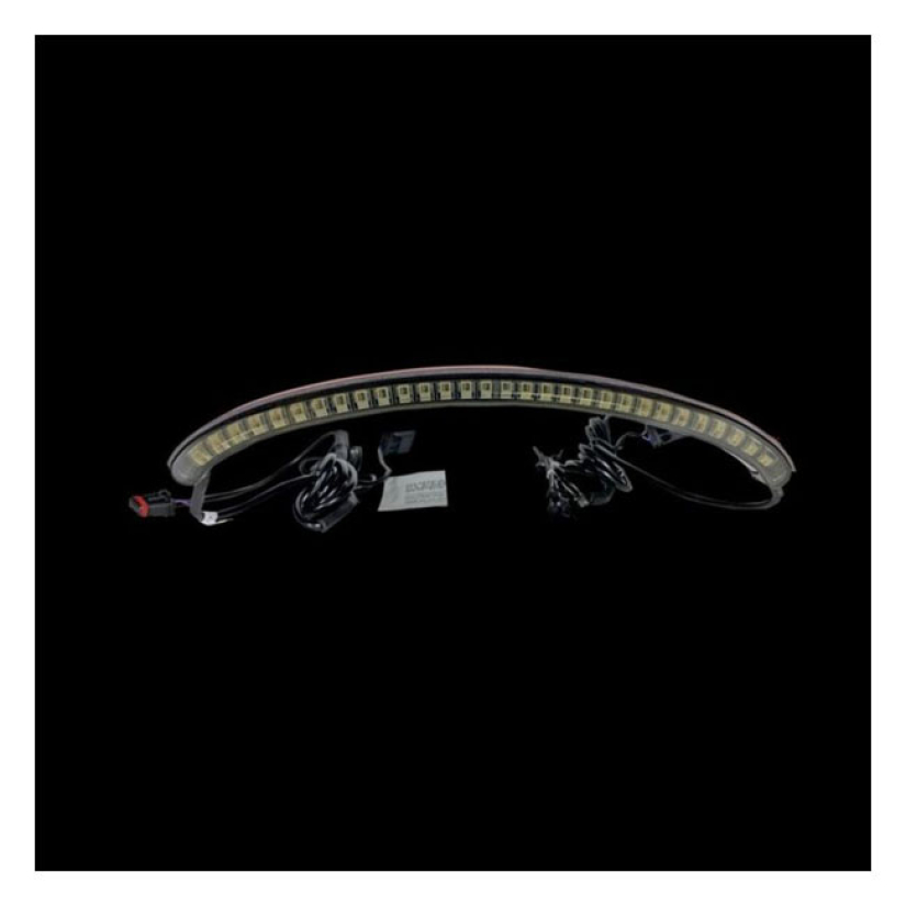 CUSTOM DYNAMICS, FXFB FAT BOB LED CENTER TAILLIGHT. SMOKE SMOKE LENS; 922581