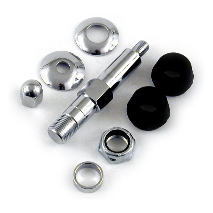 LOWER SHOCK STUD KIT CHROME  67-72 FL; 71-72 FX (NU) 923006