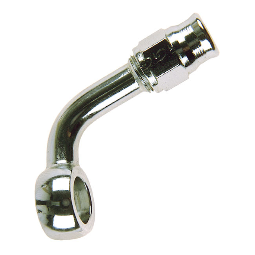 GOODRIDGE, 3/8" (10MM) BANJO FITTING 70 DEGREE BEND. SS STAINLESS.  US 923809