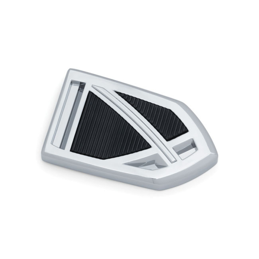 KURYAKYN, PHANTOM BRAKE PEDAL PAD. CHROME THE PERFECT ADDITION TO SOFT 925581