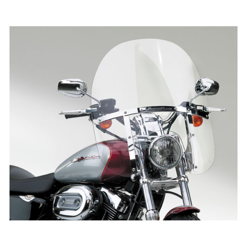 NC SWITCHBLADER QUICK RELEASE WINDSHIELD 2-UPR CLEAR SCREEN. 926022 QU 926017