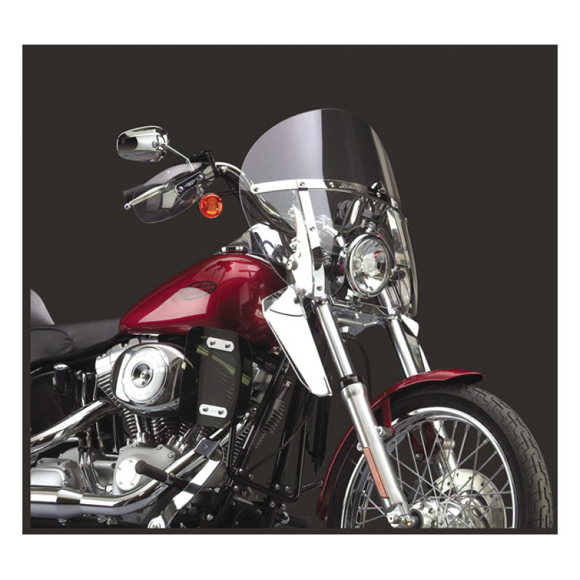 NC SWITCHBLADER QUICK RELEASE WINDSHIELD CHOPPEDT CLEAR. 80-86 FXWG; 8 926034