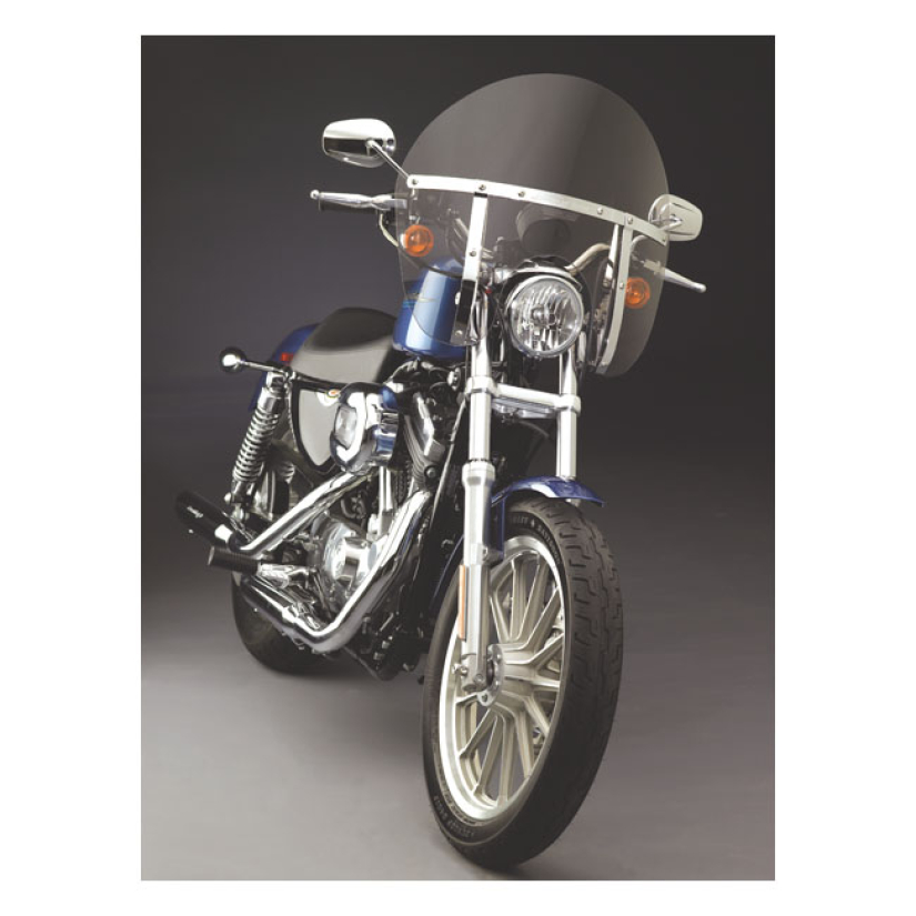 NC SWITCHBLADER QUICK RELEASE WINDSHIELD CHOPPEDT CLEAR. 91-05 DYNA (E 926036