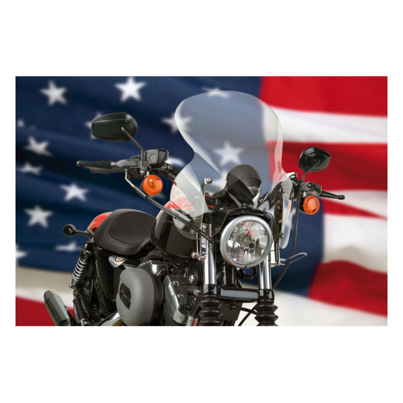 NC STINGERT WINDSHIELD 13" HIGH X 16" WIDE; 25% TINT; REQUIRES 926022 926128