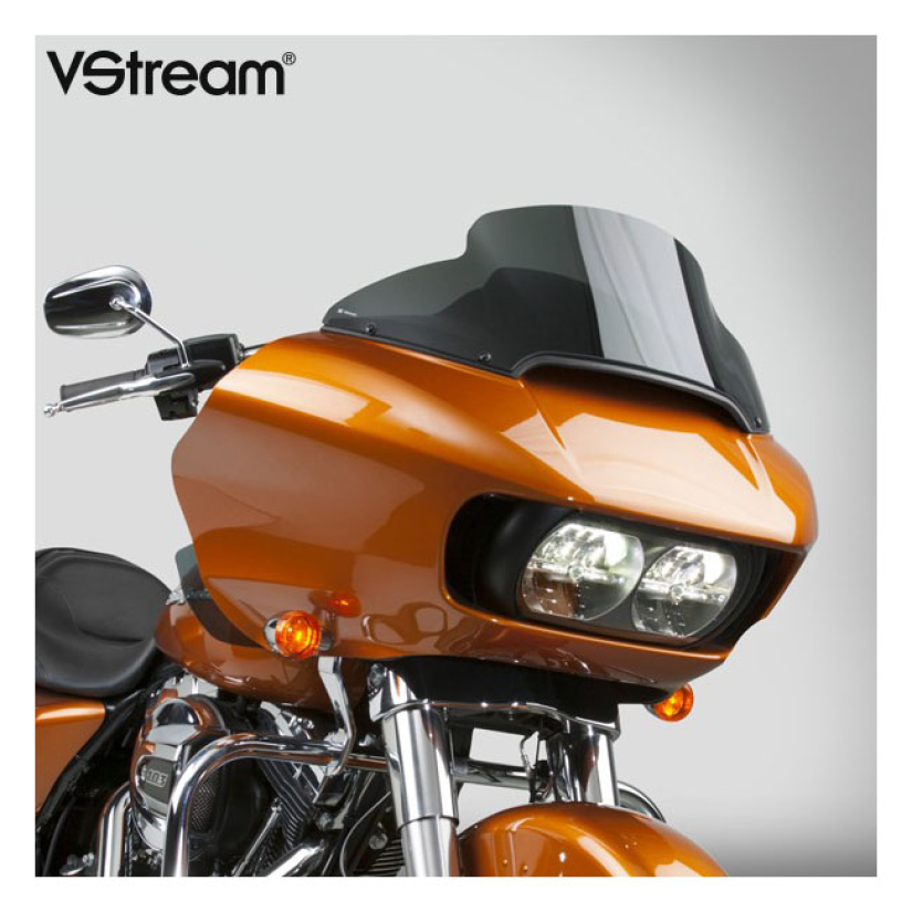 NATIONAL CYCLE VSTREAMR WINDSHIELD 9" LOW; DARK TINT; POLYCARBONATE SH 926142