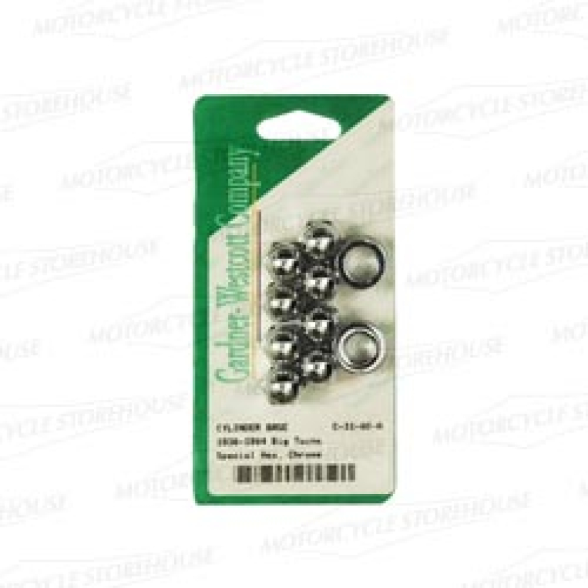KUPUMUTTERIT SYLINTERIN ALAPÄÄ. CYLINDER BASE NUT KIT, ACORN 927001