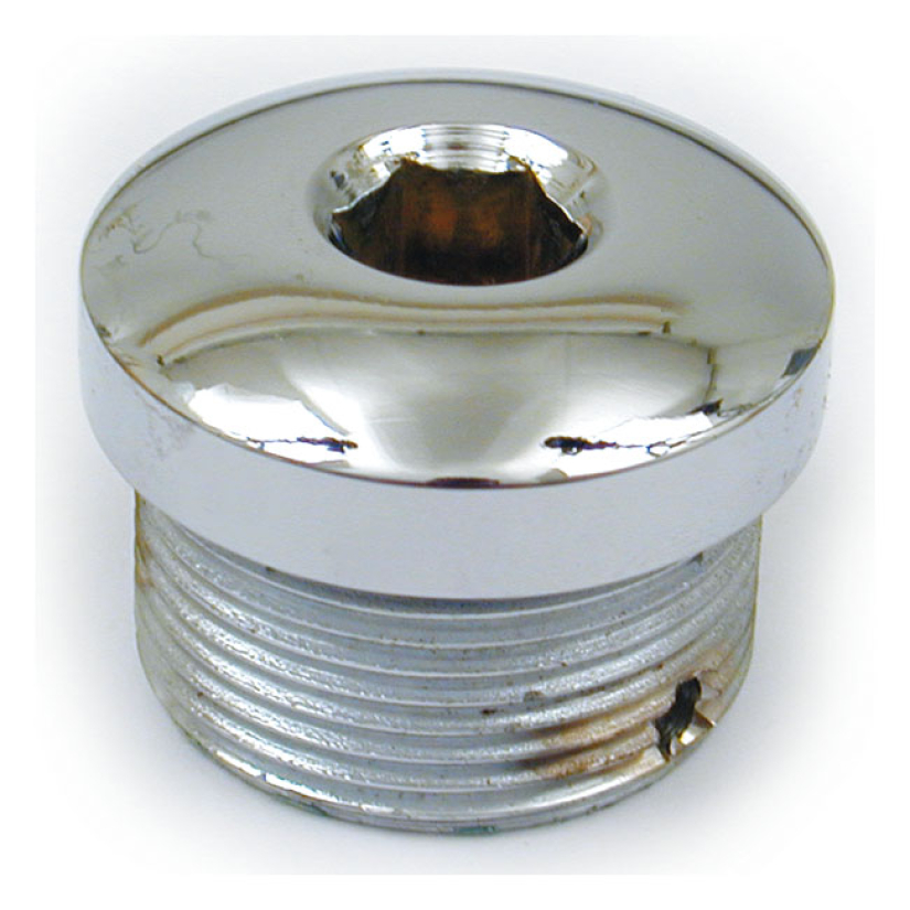 XL CLUTCH ADJ. PLUG, ALLEN. CHROME 927061