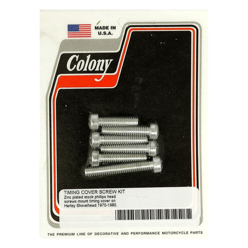 COLONY CAM COVER MOUNT KIT, OEM STYLE ZINC 70-80 SHOVEL (NU) 929708