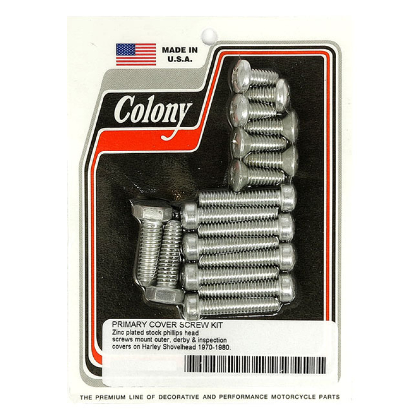 COLONY PRIMARY MOUNT KIT PHILLIPS HEAD, ZINC FITS PRIMARY COVER; INSPE 929767