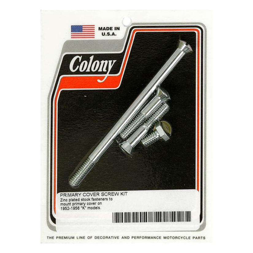 COLONY PRIMARY MOUNT KIT SLOTTED HEAD, ZINC FITS PRIMARY COVER; INSPEC 929768