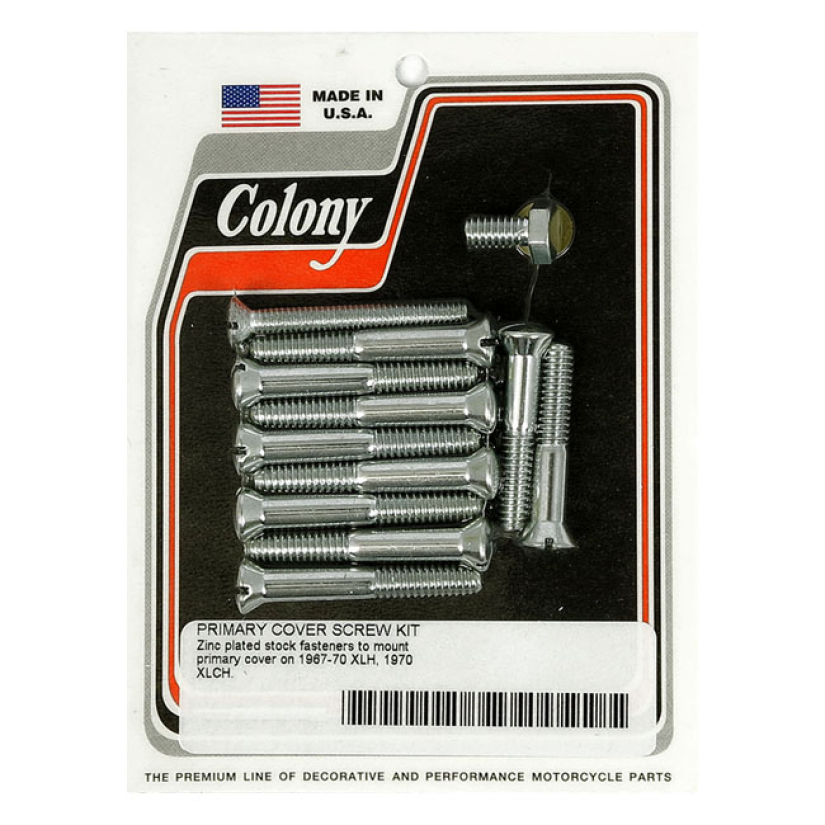 COLONY PRIMARY MOUNT KIT SLOTTED HEAD, ZINC FITS PRIMARY COVER; INSPEC 929771