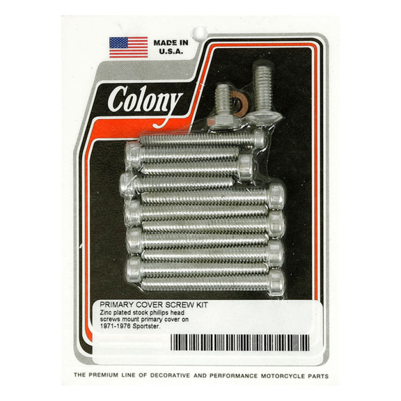 COLONY PRIMARY MOUNT KIT PHILLIPS HEAD, ZINC FITS PRIMARY COVER; INSPE 929772