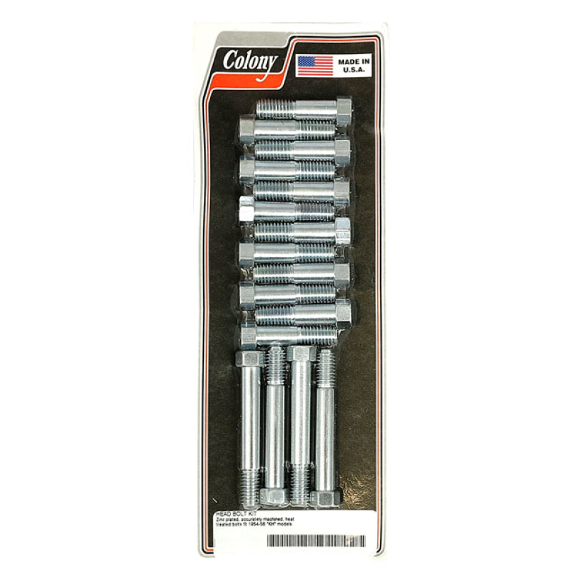 COLONY HEAD BOLT KIT ZINC 54-56 KH MODELS (NU) 929817