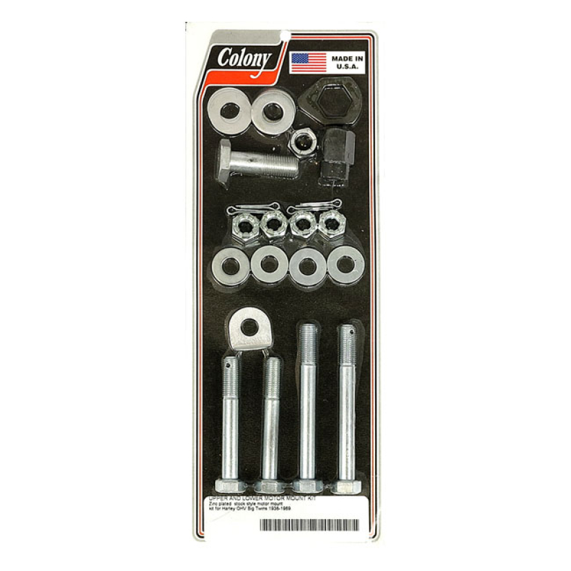 COLONY MOTOR MOUNT KIT ZINC 36-69 OHV BIG TWIN (NU) 929829