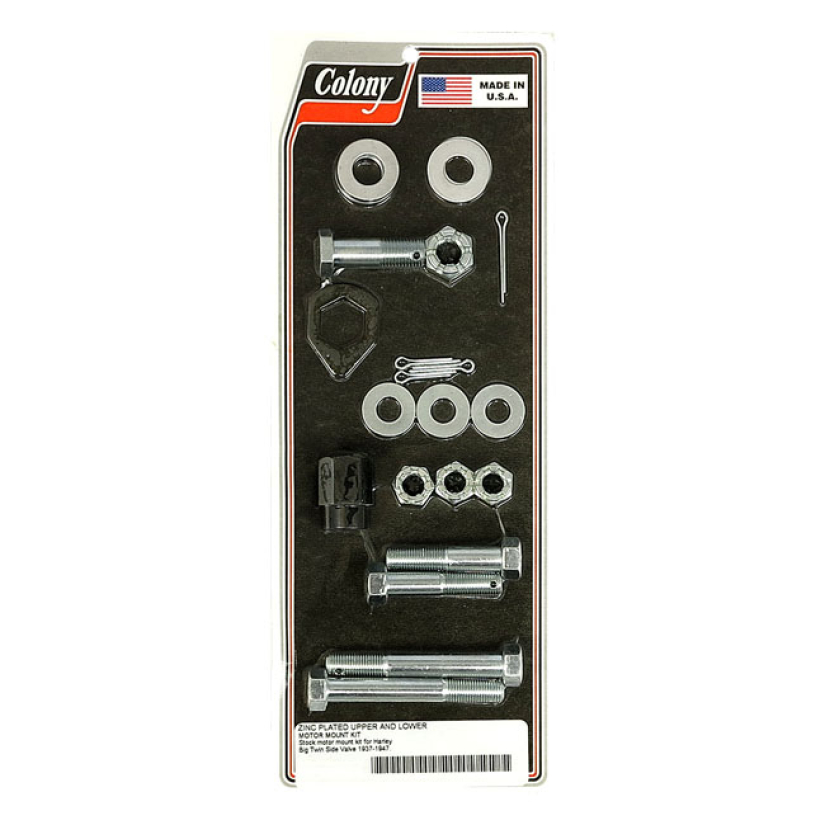 COLONY MOTOR MOUNT KIT ZINC 37-48 SV BIG TWIN (NU) 929830