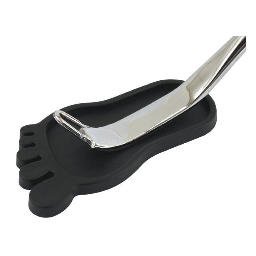 JIFFY STAND, ''BIKE FOOT''. BLACK KICKSTAND SUPPORT / JIFFY COASTER. F 930095